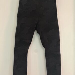 Lululemon Athletica Black Camo Leggings